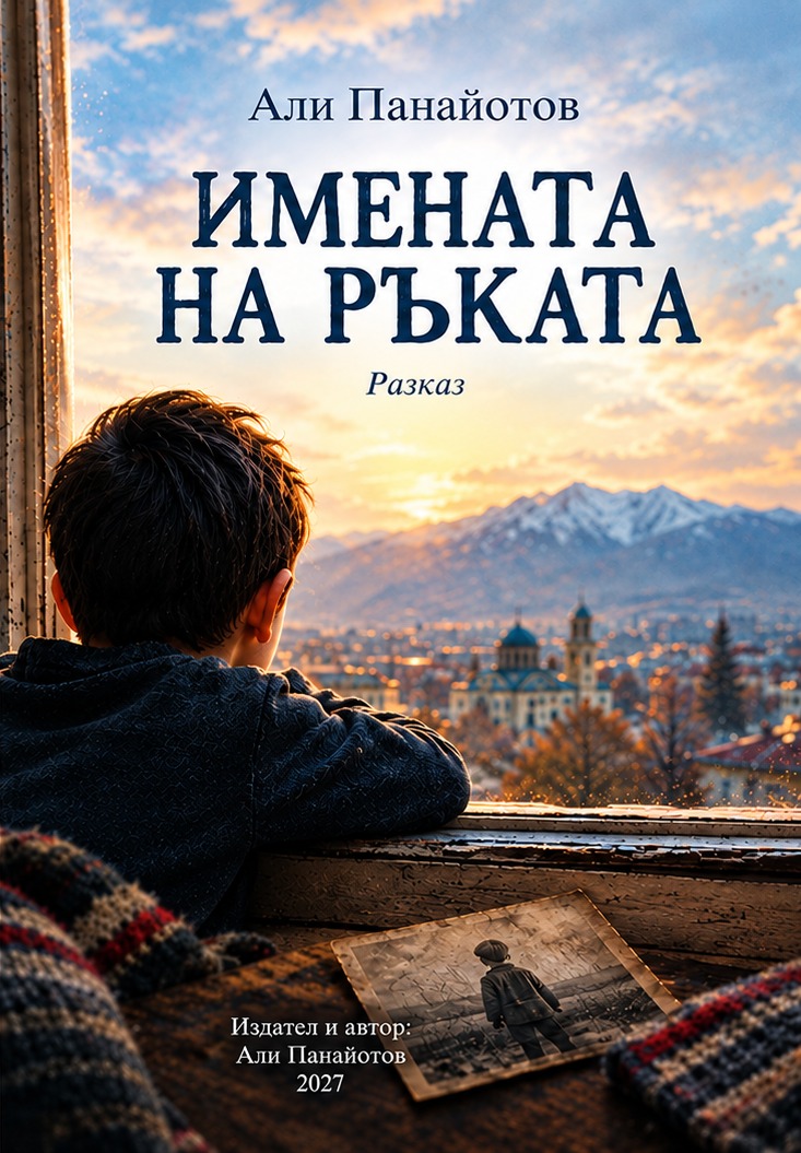 Корица на книгата Имената на ръката
